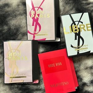 Yves Saint Laurent Mon Paris & Libre Mini Fragrance Trio - Pink, White, Gold